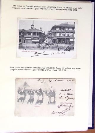 1900-1930, Collection en un album fait maison de Mouchon,