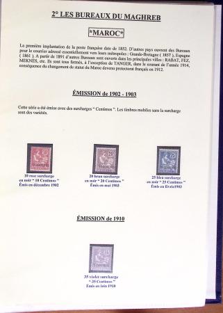 1900-1930, Collection en un album fait maison de Mouchon,