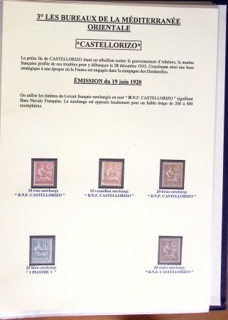 1900-1930, Collection en un album fait maison de Mouchon,