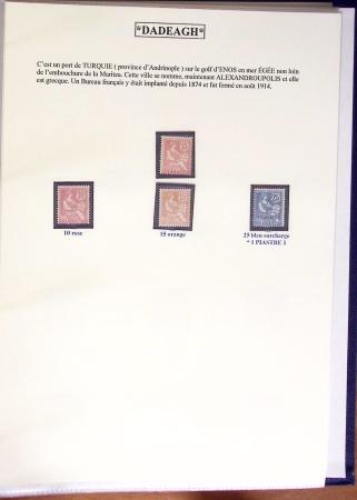 1900-1930, Collection en un album fait maison de Mouchon,