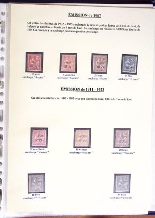 1900-1930, Collection en un album fait maison de Mouchon,