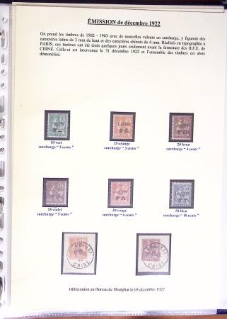 1900-1930, Collection en un album fait maison de Mouchon,