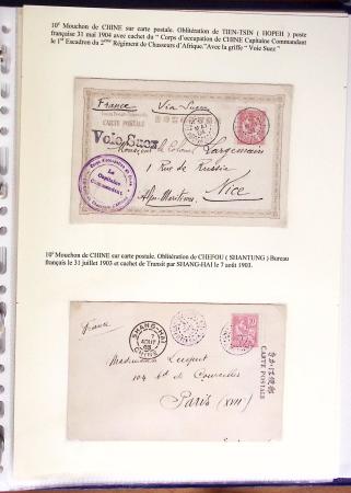1900-1930, Collection en un album fait maison de Mouchon,