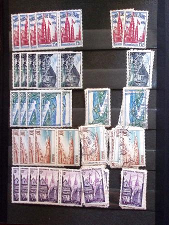 1910-1960 env. Grande quantité de timbres neufs rangés