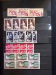 1910-1960 env. Grande quantité de timbres neufs rangés
