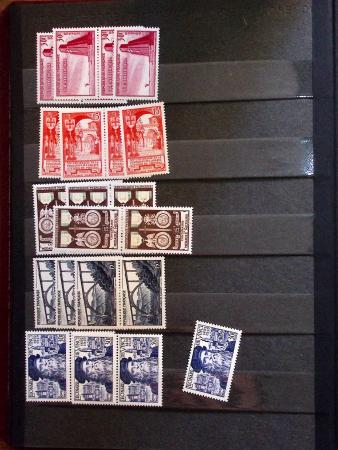 1910-1960 env. Grande quantité de timbres neufs rangés