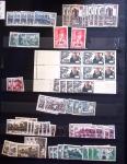 1910-1960 env. Grande quantité de timbres neufs rangés