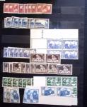 1910-1960 env. Grande quantité de timbres neufs rangés