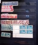 1910-1960 env. Grande quantité de timbres neufs rangés