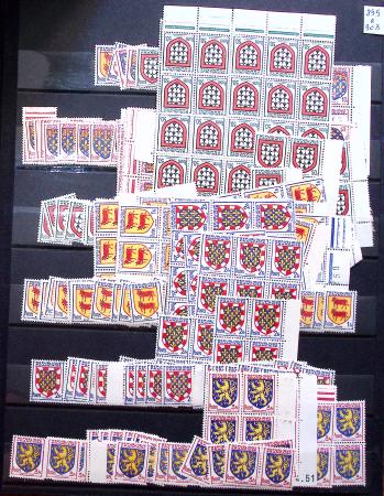 1910-1960 env. Grande quantité de timbres neufs rangés