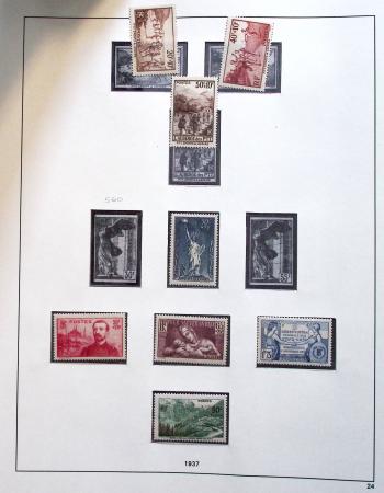 1900-90, Ensemble de timbres neufs couvrant cette période