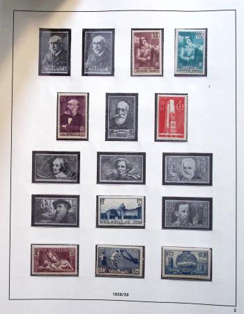 1900-90, Ensemble de timbres neufs couvrant cette période