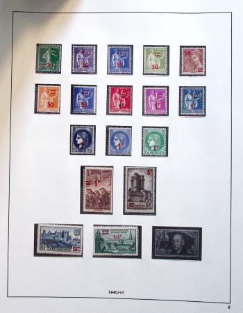 1900-90, Ensemble de timbres neufs couvrant cette période