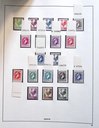 1900-90, Ensemble de timbres neufs couvrant cette période