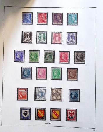 1900-90, Ensemble de timbres neufs couvrant cette période
