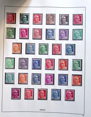 1900-90, Ensemble de timbres neufs couvrant cette période
