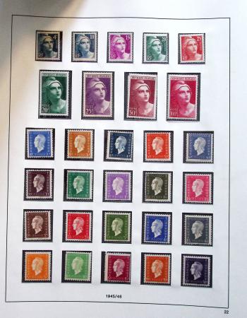 1900-90, Ensemble de timbres neufs couvrant cette période