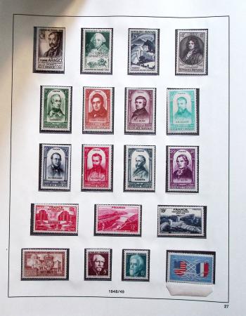 1900-90, Ensemble de timbres neufs couvrant cette période