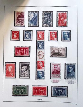 1900-90, Ensemble de timbres neufs couvrant cette période