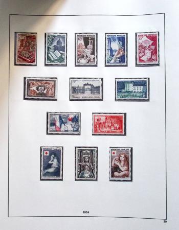 1900-90, Ensemble de timbres neufs couvrant cette période