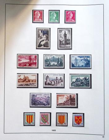 1900-90, Ensemble de timbres neufs couvrant cette période