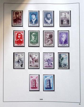 1900-90, Ensemble de timbres neufs couvrant cette période