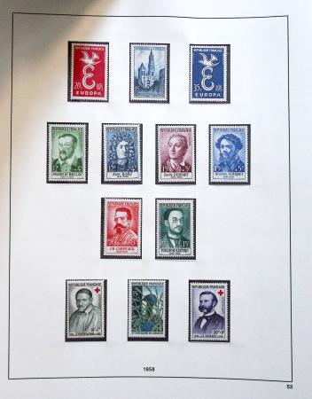 1900-90, Ensemble de timbres neufs couvrant cette période