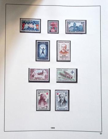 1900-90, Ensemble de timbres neufs couvrant cette période