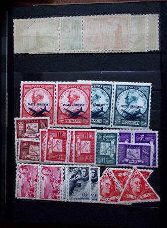 1900-90, Ensemble de timbres neufs couvrant cette période