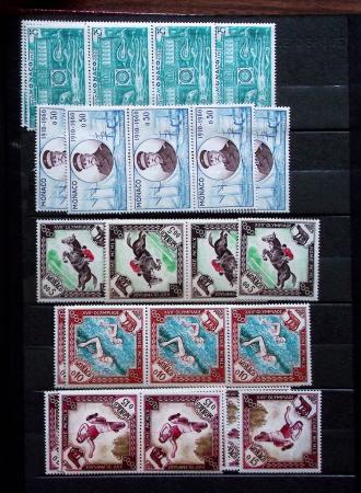 1900-90, Ensemble de timbres neufs couvrant cette période