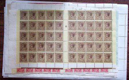 1900-90, Ensemble de timbres neufs couvrant cette période