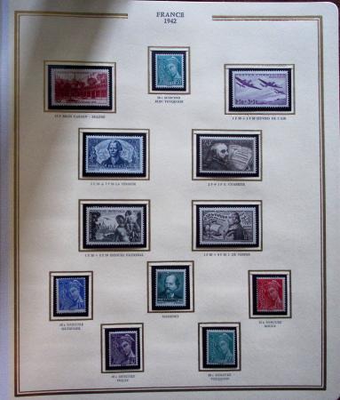 1900-90, Ensemble de timbres neufs couvrant cette période