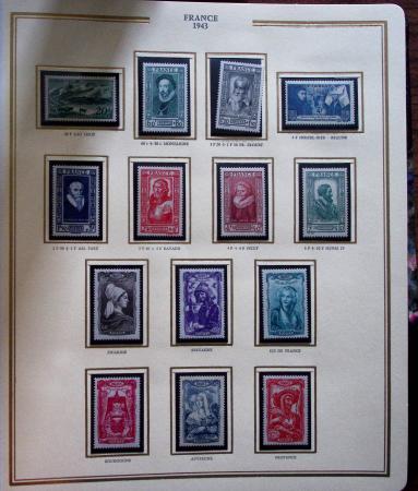 1900-90, Ensemble de timbres neufs couvrant cette période