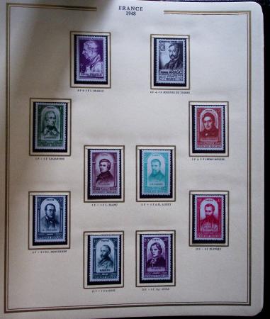 1900-90, Ensemble de timbres neufs couvrant cette période
