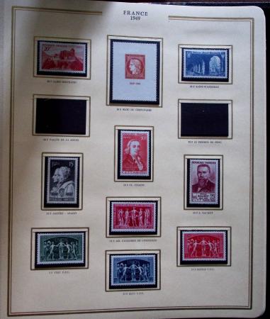 1900-90, Ensemble de timbres neufs couvrant cette période