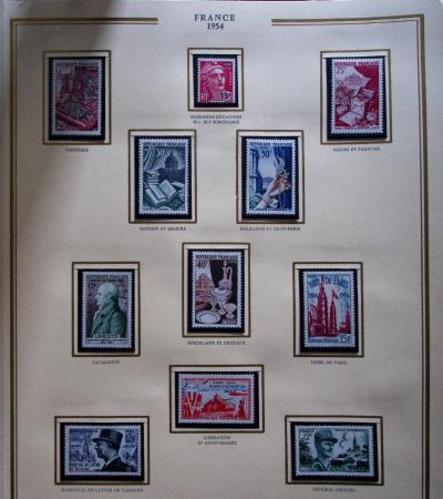 1900-90, Ensemble de timbres neufs couvrant cette période