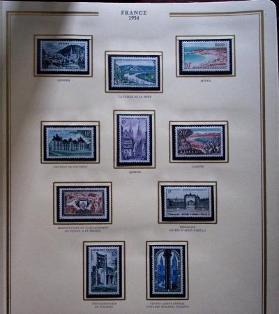 1900-90, Ensemble de timbres neufs couvrant cette période