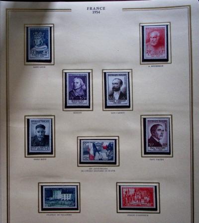 1900-90, Ensemble de timbres neufs couvrant cette période