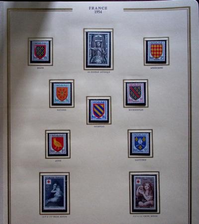 1900-90, Ensemble de timbres neufs couvrant cette période