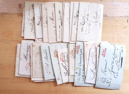 1607-1899, Collection d'exposition HISTOIRE POSTALE