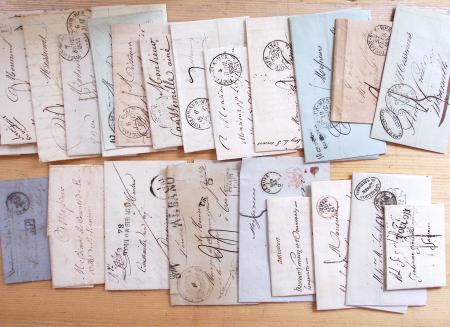1607-1899, Collection d'exposition HISTOIRE POSTALE