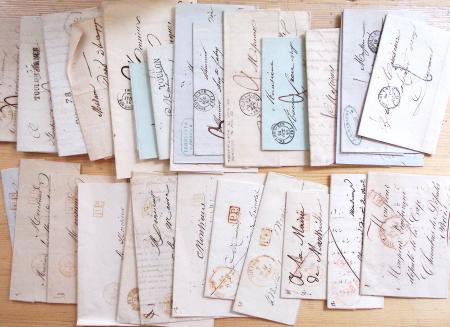1607-1899, Collection d'exposition HISTOIRE POSTALE