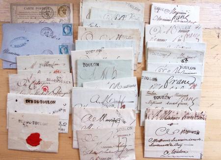 1607-1899, Collection d'exposition HISTOIRE POSTALE