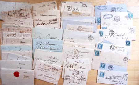 1607-1899, Collection d'exposition HISTOIRE POSTALE