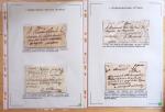1607-1899, Collection d'exposition HISTOIRE POSTALE