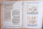 1607-1899, Collection d'exposition HISTOIRE POSTALE