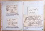 1607-1899, Collection d'exposition HISTOIRE POSTALE
