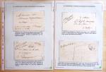 1607-1899, Collection d'exposition HISTOIRE POSTALE
