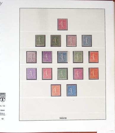 1900-2007, Collection en 9 albums Lindner, quasiment
