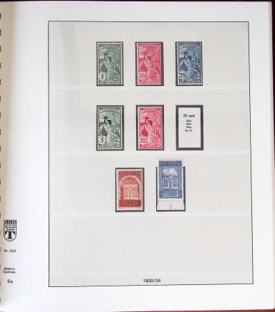 1900-2002, Collection de SUISSE en 13 albums et classeurs,